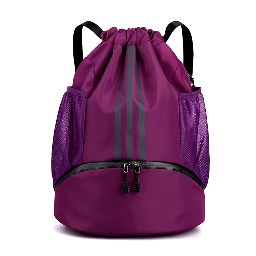 Strikeline Performance Drawstring Gym Backpack – Lightweight, Durable Storage for Training & Sport