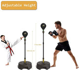 Strikeline Smart Punching Bag – Freestanding Reflex Boxing Ball with Bluetooth Sensor & Adjustable Height (52.7–68")