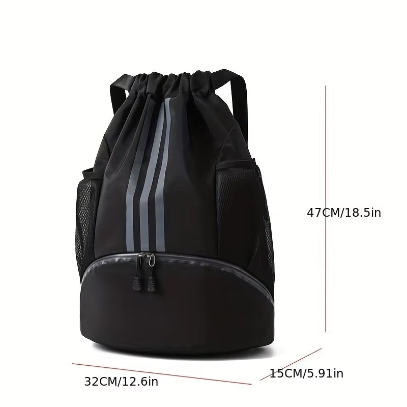 Strikeline Performance Drawstring Gym Backpack – Lightweight, Durable Storage for Training & Sport