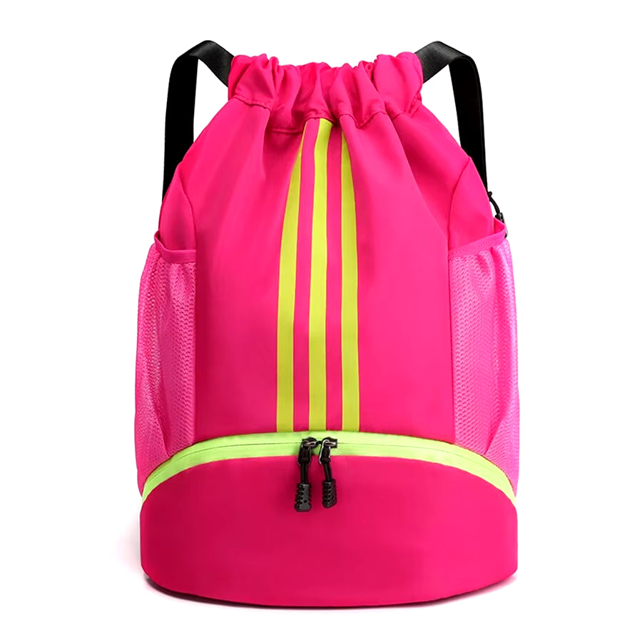 Strikeline Performance Drawstring Gym Backpack – Lightweight, Durable Storage for Training & Sport